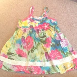 Baby Nay floral dress with bottoms - 4T